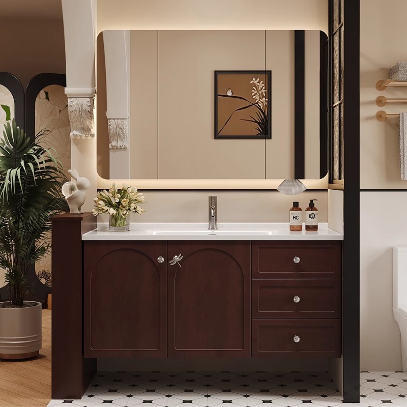 Home Bathroom Vanity Combo - Настенный органайзер для ванной комнаты Hamaki: