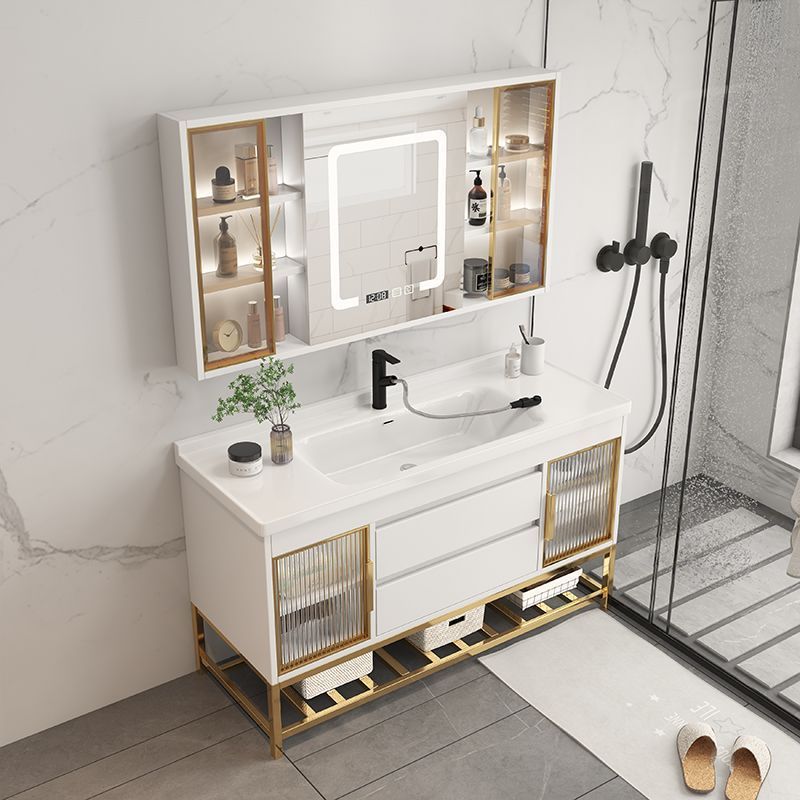 Home Bathroom Vanity Combo - Тумбы для ванной комнаты с раковиной-органайзером: