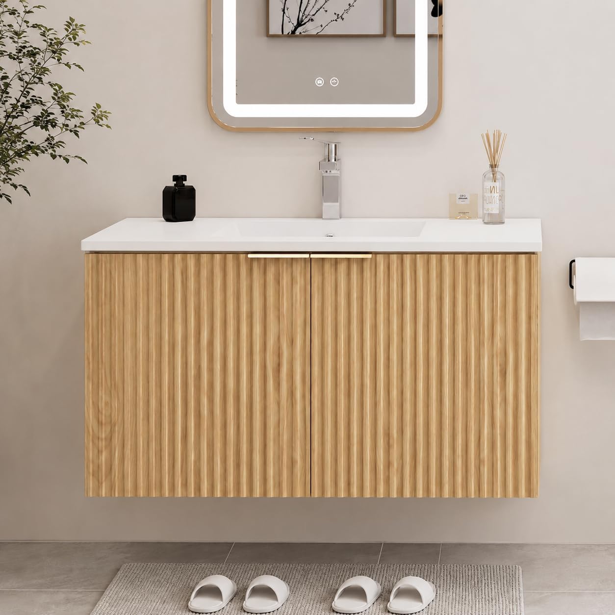 Home Bathroom - Современная подвесная тумба для ванной с