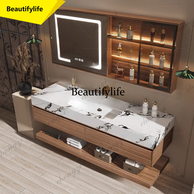 Home Bathroom Vanity Combo - Туалетный шкаф M02 из дерева для