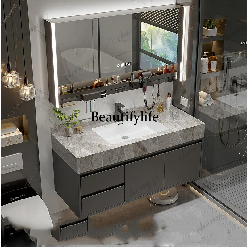 Home Bathroom Vanity Combo - A68 Органайзер для хранения, зеркальный шкаф,