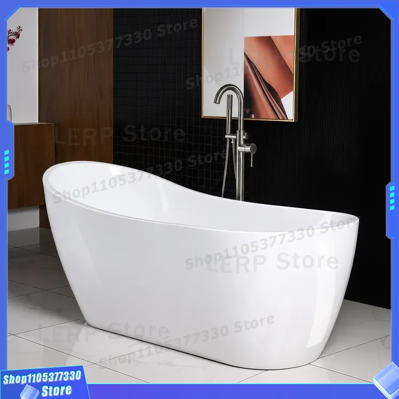 Home Bathroom Jacuzzi Tub - Современная отдельностоящая акриловая ванна-джакузи: легкая установка,