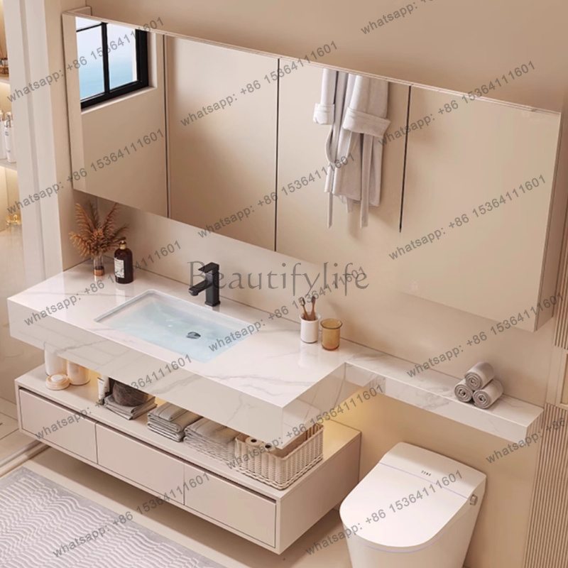 Home Bathroom Vanity Combo - Тумба для ванной LJYPartitions: современный шкаф-тумба