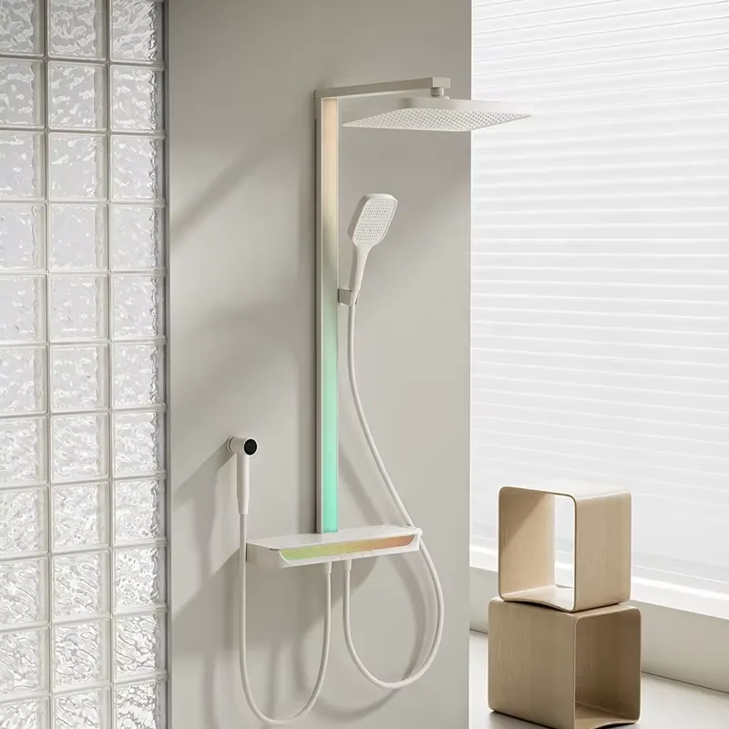Home Bathroom - Латунный цифровой душевой гарнитур с эффектом