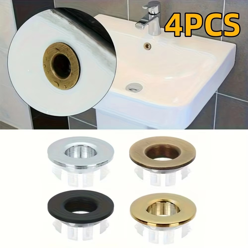 Home Hardware Bathroom Sinks - 4 винтажные латунные заглушки для переливных