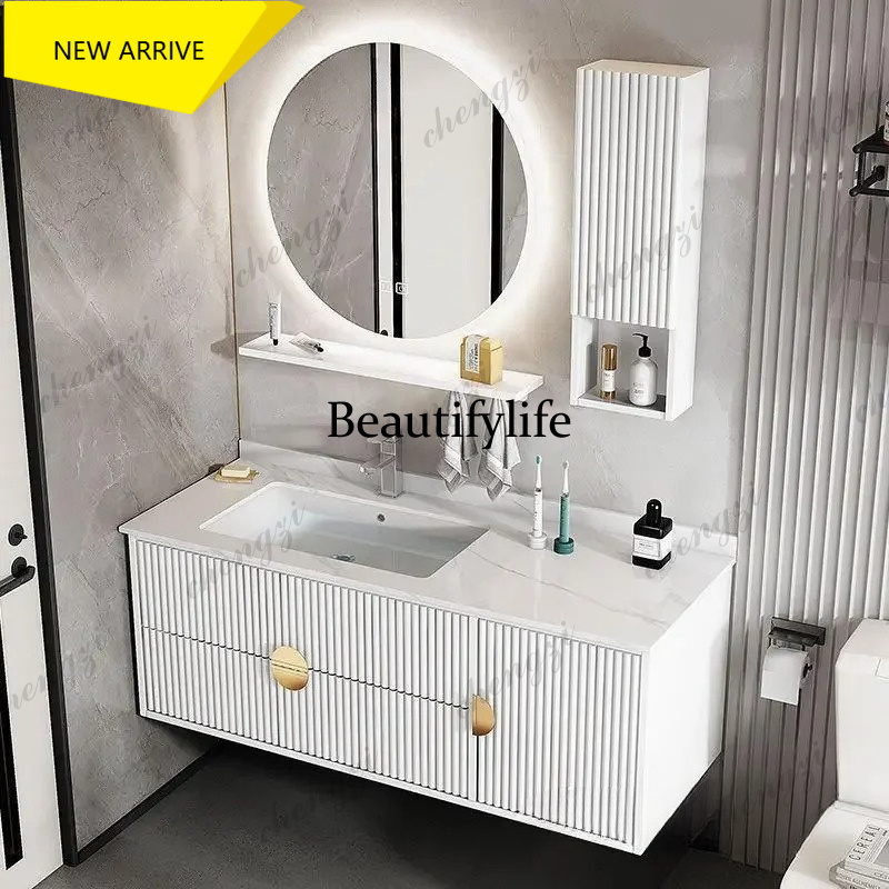 Home Bathroom Vanity Combo - Компактный шкаф-тумба для ванной M178 с