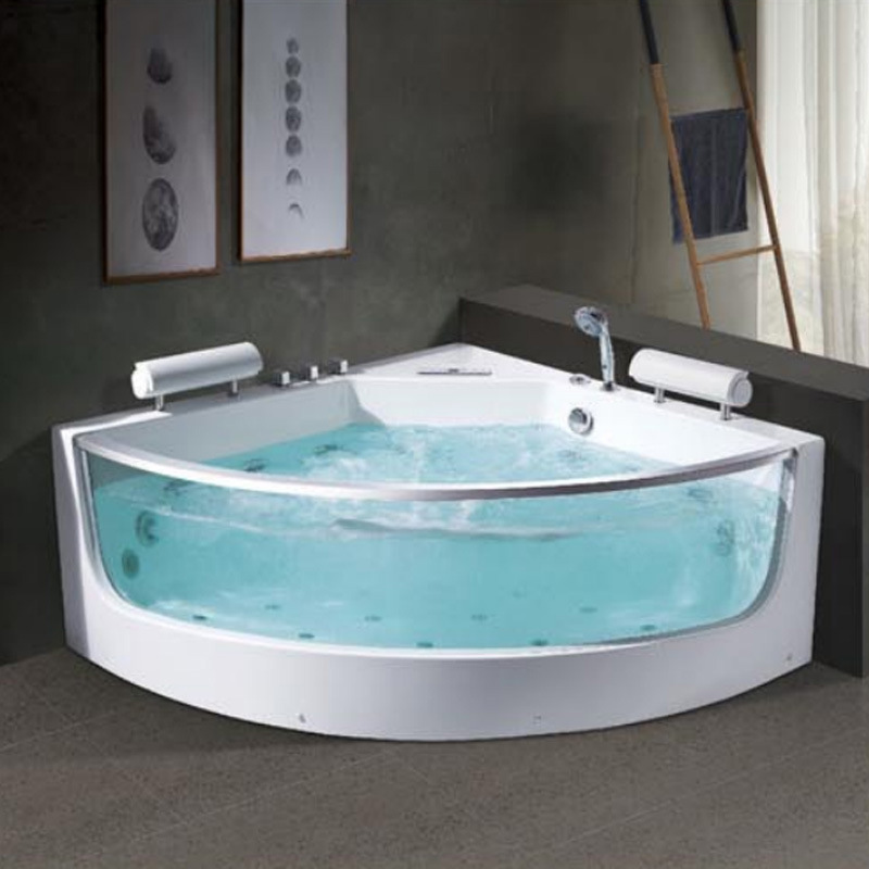 Home Bathroom Jacuzzi Tub - Акриловая массажная гидромассажная ванна, роскошная угловая