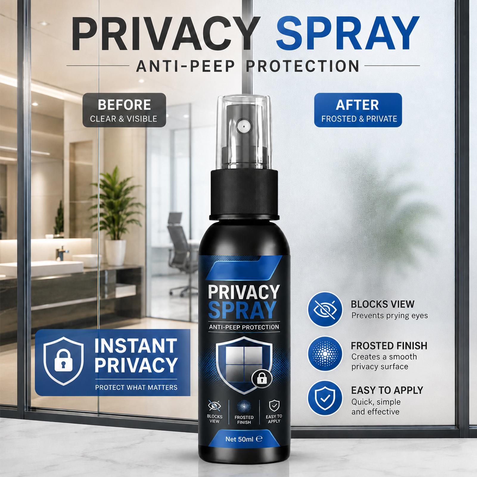 Home Office Bathroom - 50 мл спрей для матирования стекла,