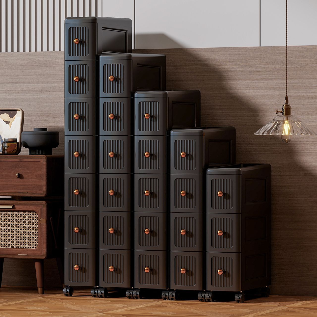 Home Goods Bathroom Storage - Узкий выдвижной шкаф для хранения 15