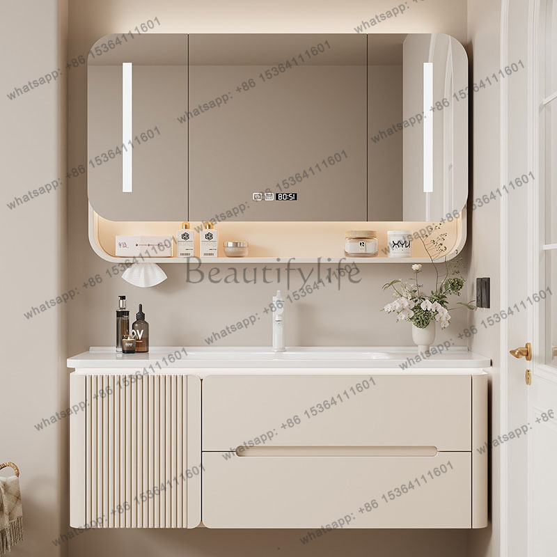 Home Bathroom Vanity Combo - LJYLuxury Современный шкаф для ванной комнаты