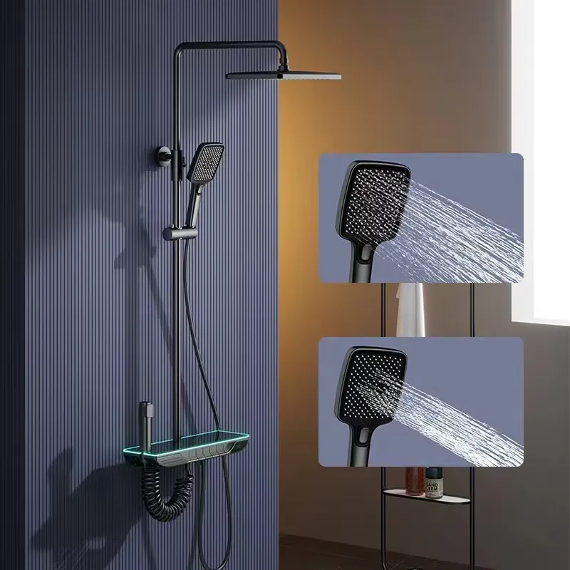 Home Bathroom - Умный цифровой термостатический душевой набор из