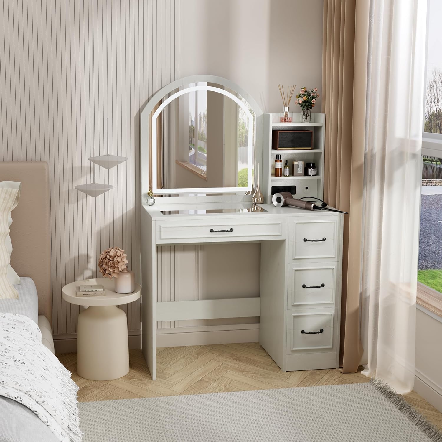 Современный туалетный столик с – обзор и цена Home Outlet Bathroom