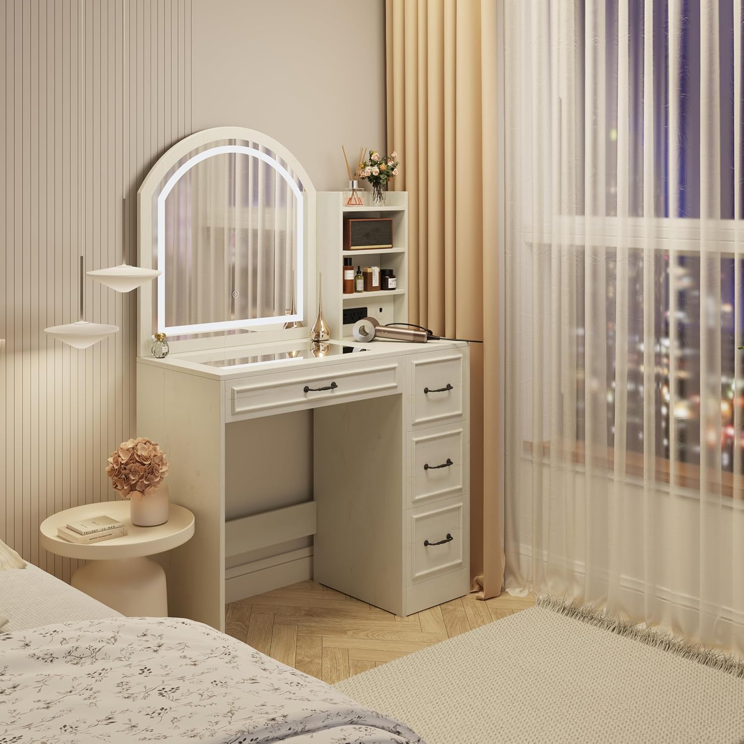 Современный туалетный столик с – обзор и цена Home Outlet Bathroom