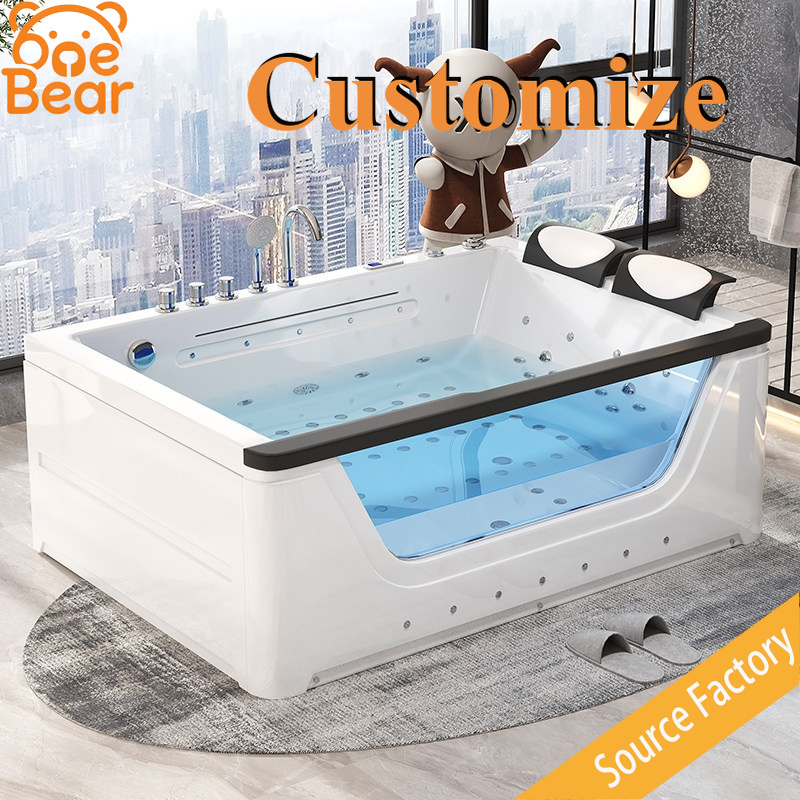 Двухместный акриловый джакузи- – обзор и цена Home Bathroom Jacuzzi Tub