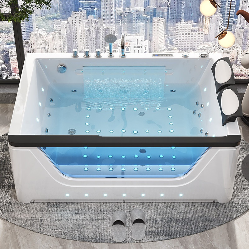 Двухместный акриловый джакузи- – обзор и цена Home Bathroom Jacuzzi Tub