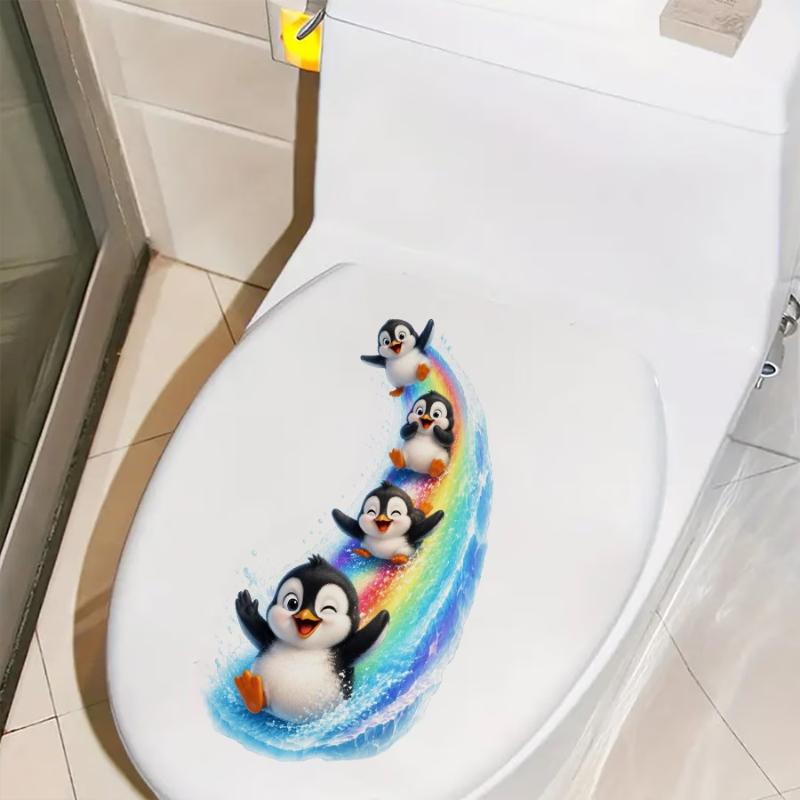 1 шт. милой наклейки на крышку – обзор и цена Jet Home Bathroom