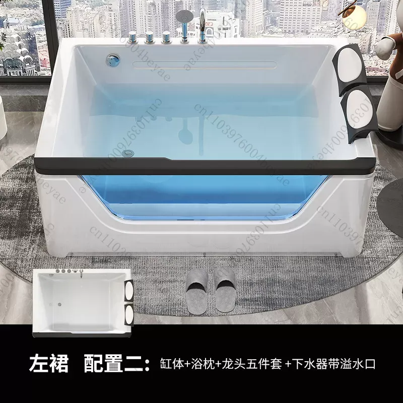 Двухместный акриловый джакузи  – обзор и цена Home Bathroom Jacuzzi Tub