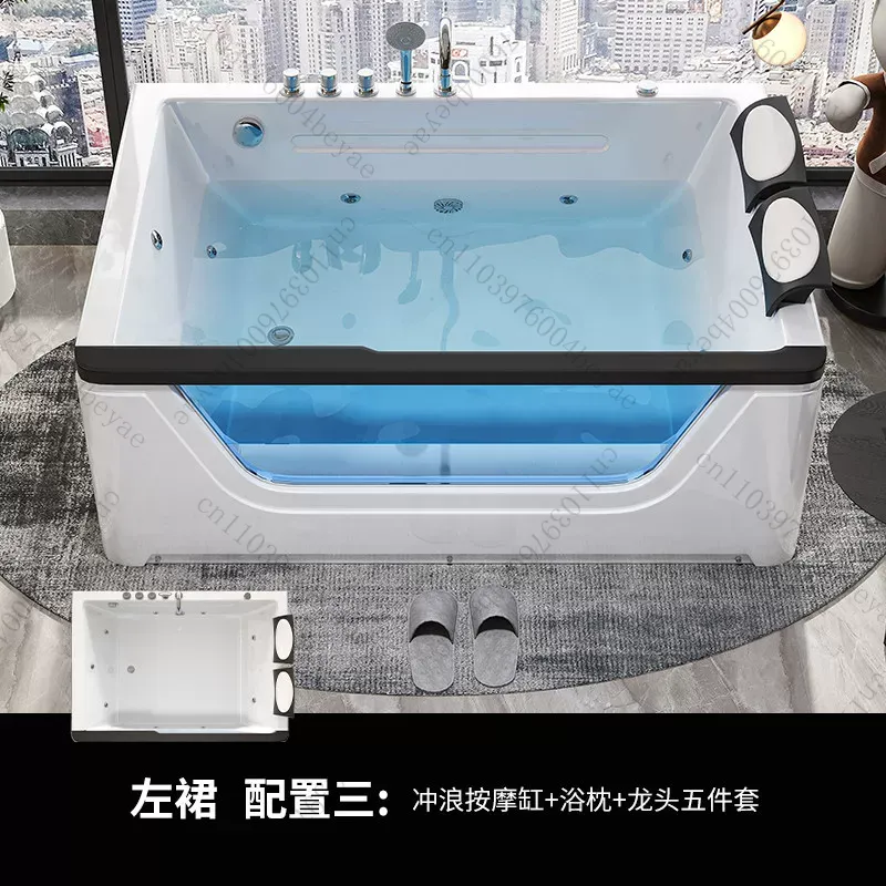 Двухместный акриловый джакузи  – обзор и цена Home Bathroom Jacuzzi Tub