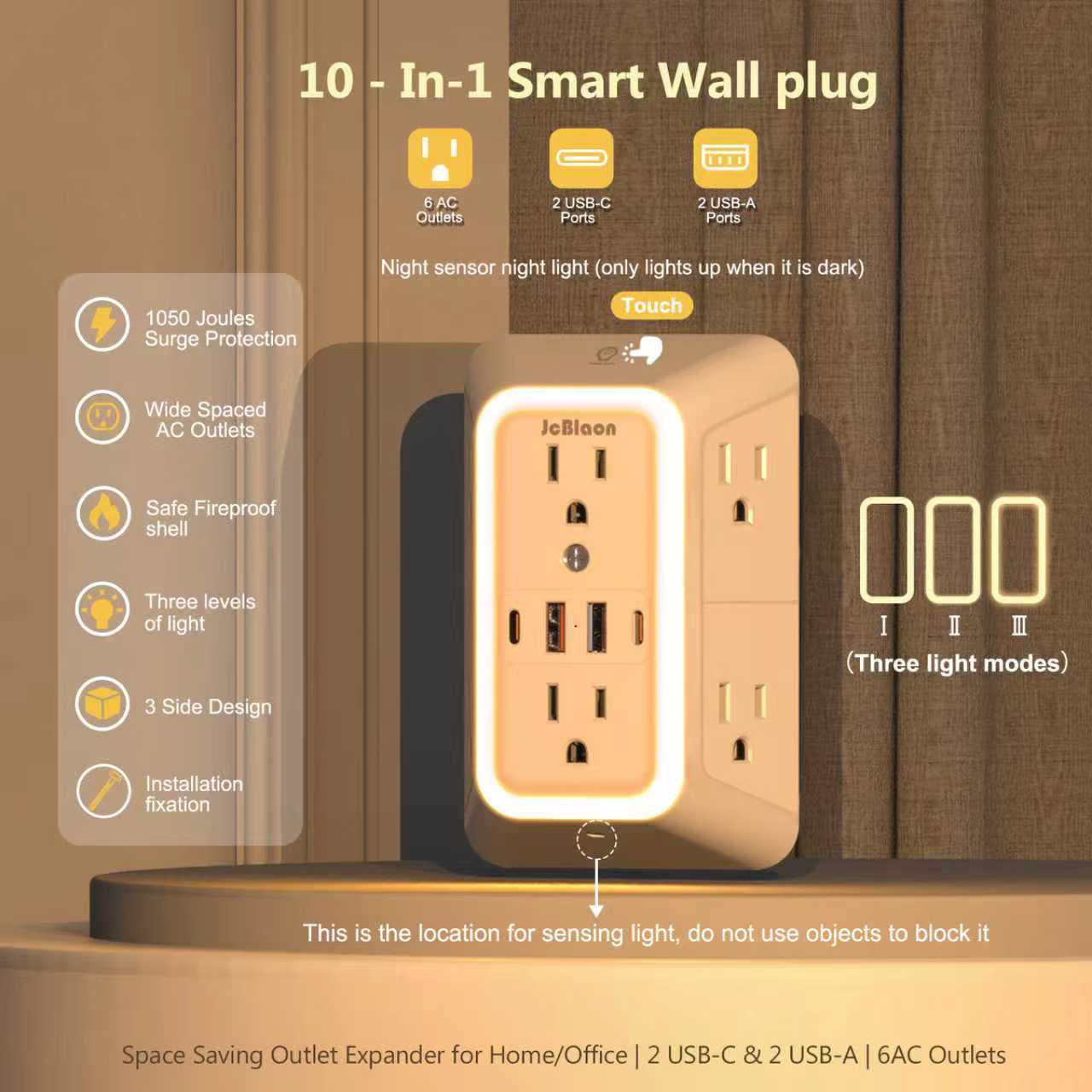USB-C розетка для стены с ночн – обзор и цена Home Outlet Bathroom