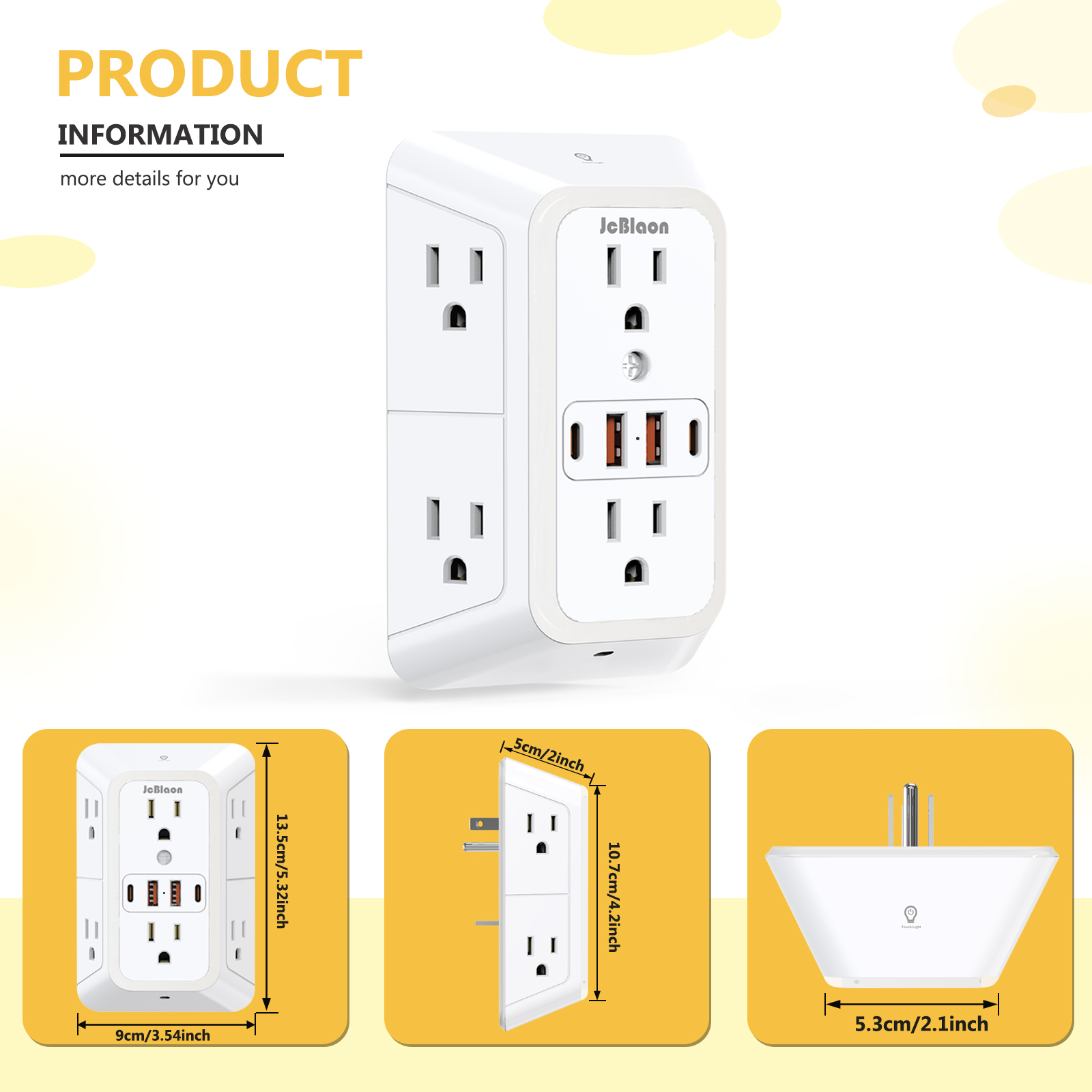 USB-C розетка для стены с ночн – обзор и цена Home Outlet Bathroom