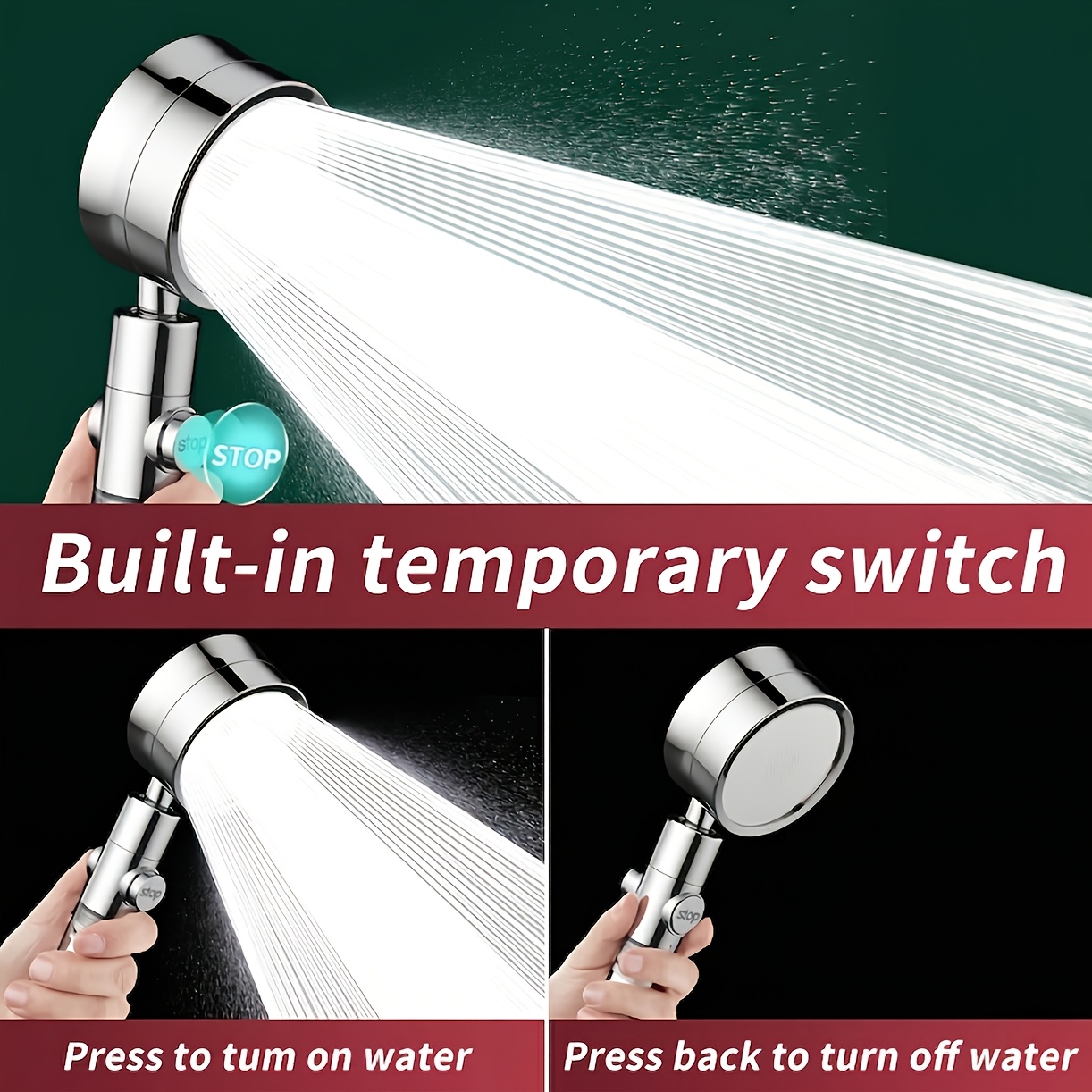 Ручной душ с видимым фильтром, – обзор и цена Home Bathroom Water Filter