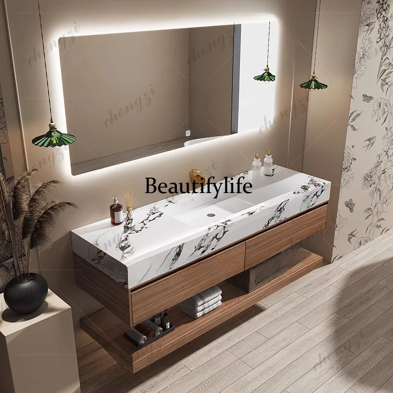 Туалетный шкаф M02 из дерева д – обзор и цена Home Bathroom Vanity Combo