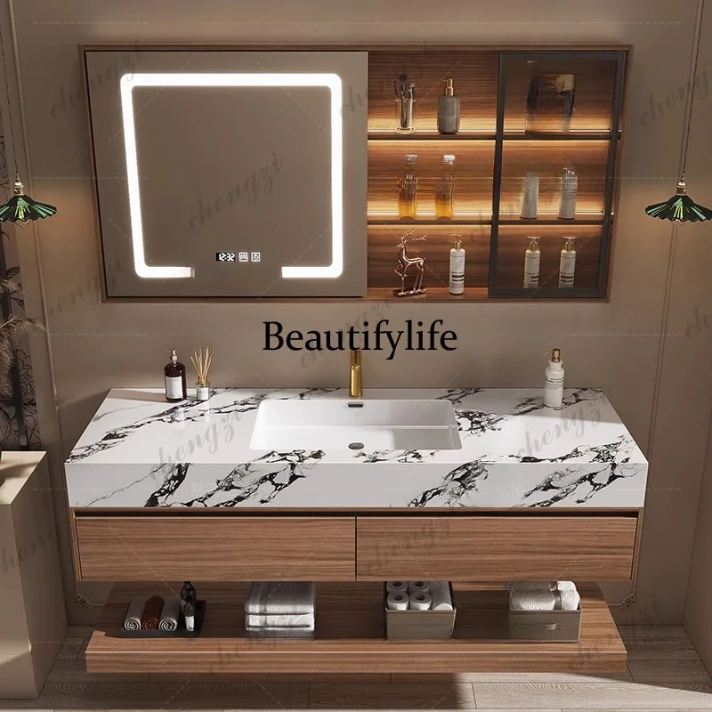Туалетный шкаф M02 из дерева д – обзор и цена Home Bathroom Vanity Combo