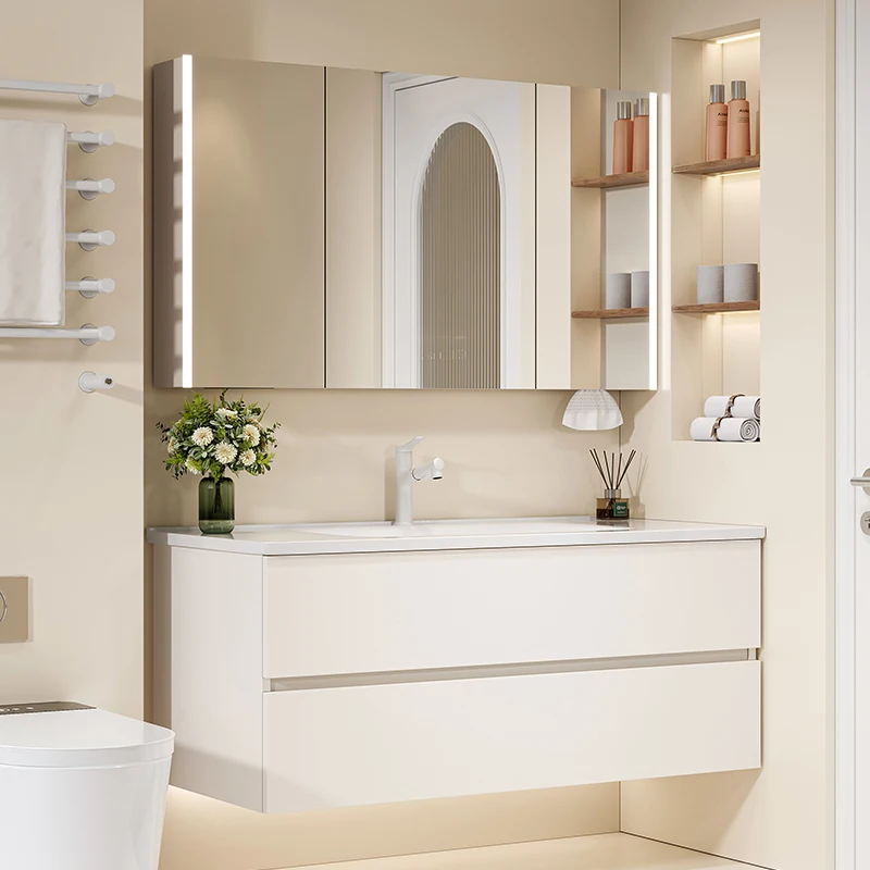 Раковина, роскошный шкаф, диза – обзор и цена Home Bathroom Vanity Combo