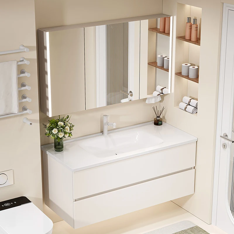 Раковина, роскошный шкаф, диза – обзор и цена Home Bathroom Vanity Combo