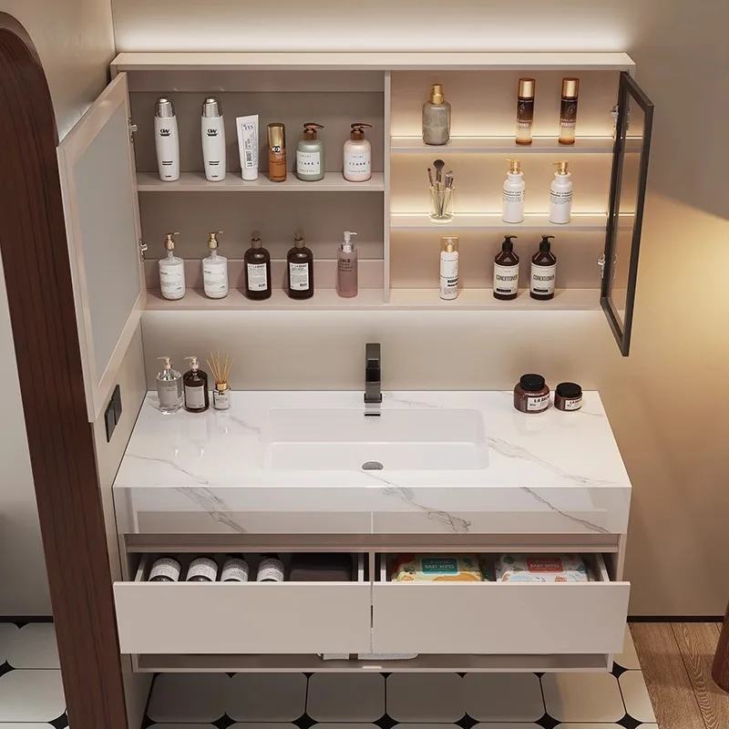 Современный туалетный столик д – обзор и цена Home Bathroom Vanity Combo