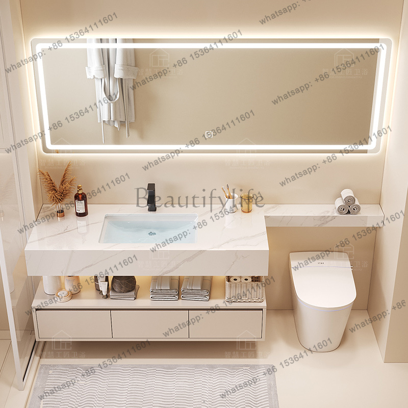 Тумба для ванной LJYPartitions – обзор и цена Home Bathroom Vanity Combo