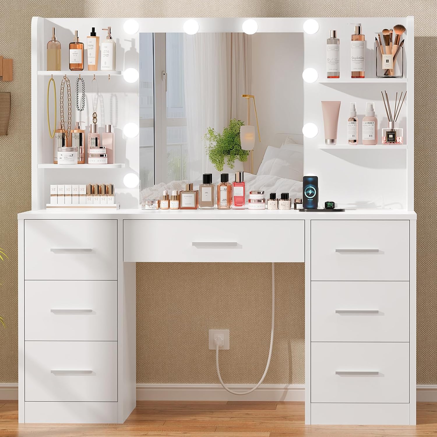 Большой туалетный столик с LED – обзор и цена Home Outlet Bathroom