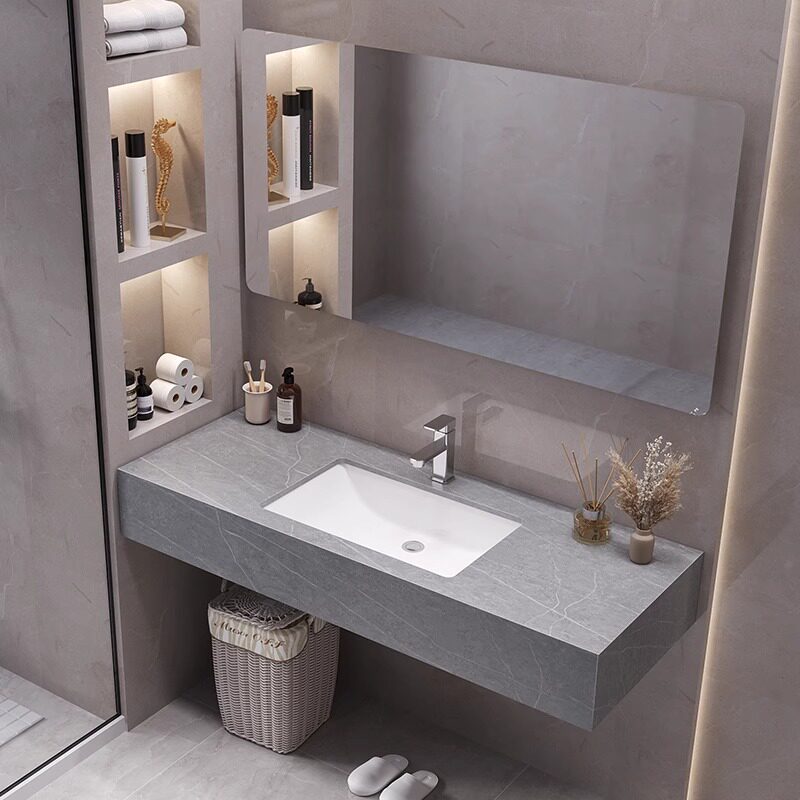 Современный угловой шкаф-орган – обзор и цена Home Bathroom Vanity Combo