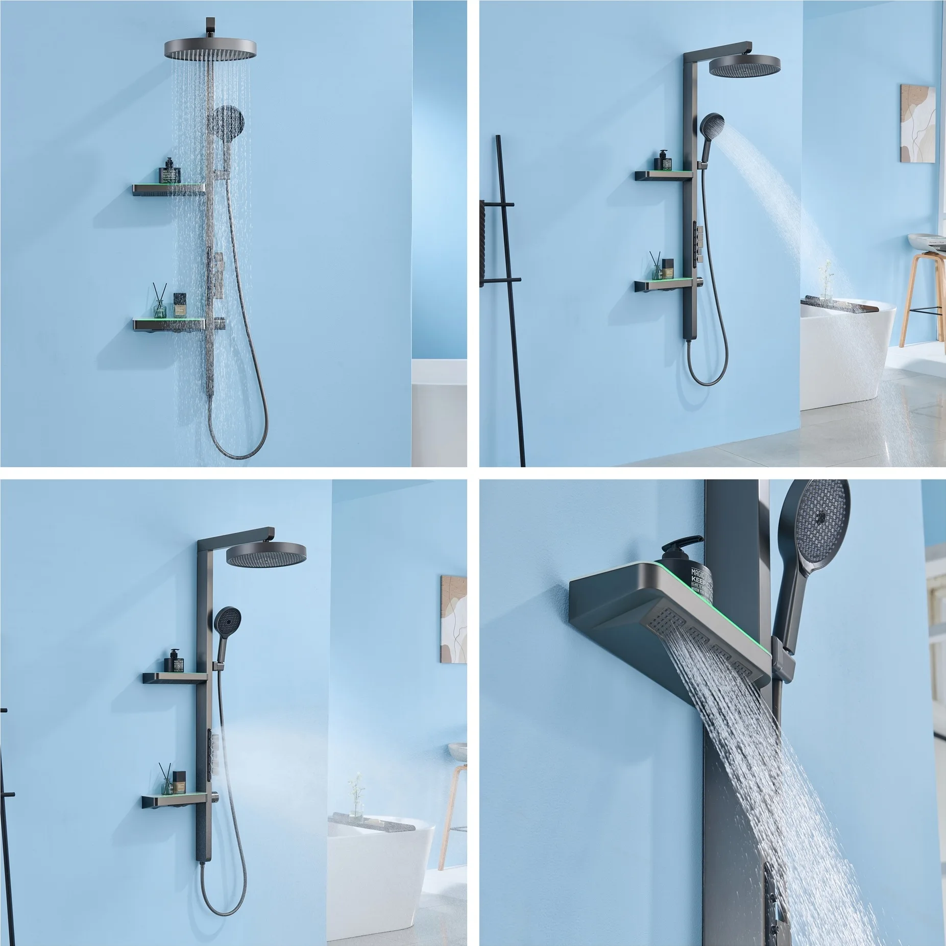 # Душевой набор с функцией «тр – обзор и цена Jet Home Bathroom