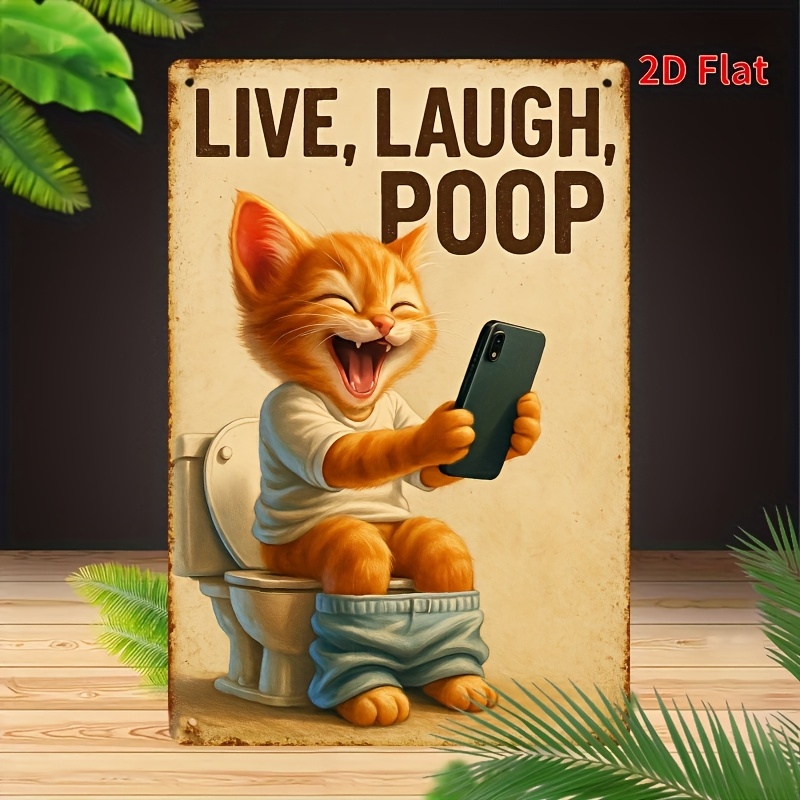 Металлическая настенная вывеск – обзор и цена Home Bathroom Wall Decor