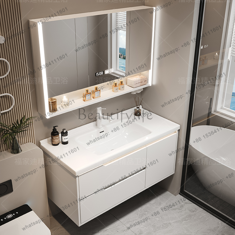 X4 Современный роскошный орган – обзор и цена Home Bathroom Vanity Combo