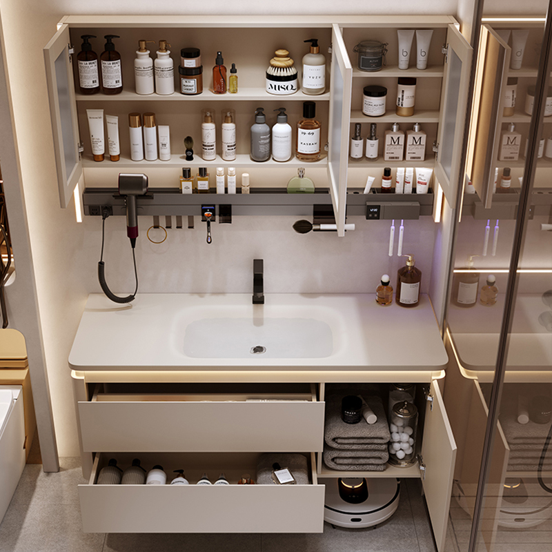 Современные простые шкафы для  – обзор и цена Home Bathroom Vanity Combo