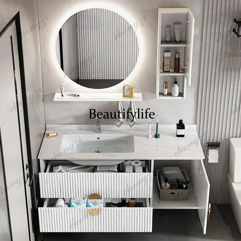 Компактный шкаф-тумба для ванн – обзор и цена Home Bathroom Vanity Combo