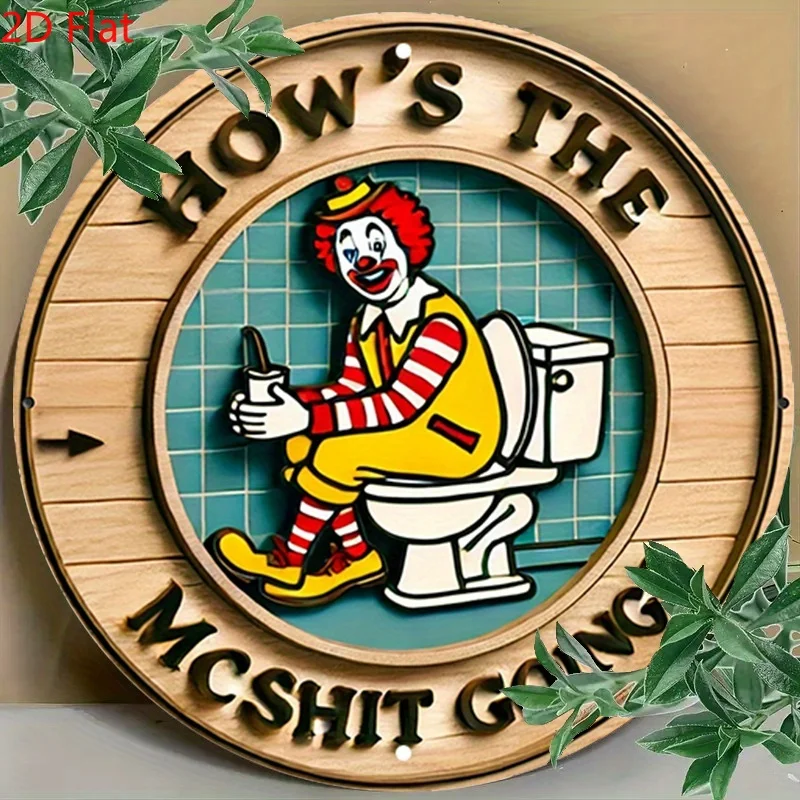 Винтажная металлическая таблич – обзор и цена Home Bathroom Wall Decor