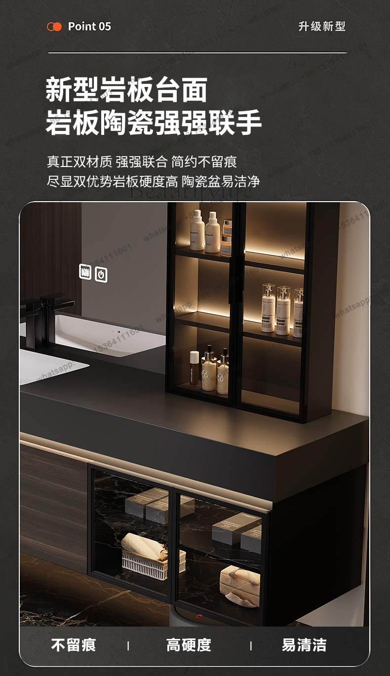 LJYOrganizer Современный модны – обзор и цена Home Bathroom Vanity Combo