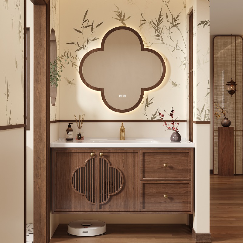 Роскошный современный шкаф, бу – обзор и цена Home Bathroom Vanity Combo