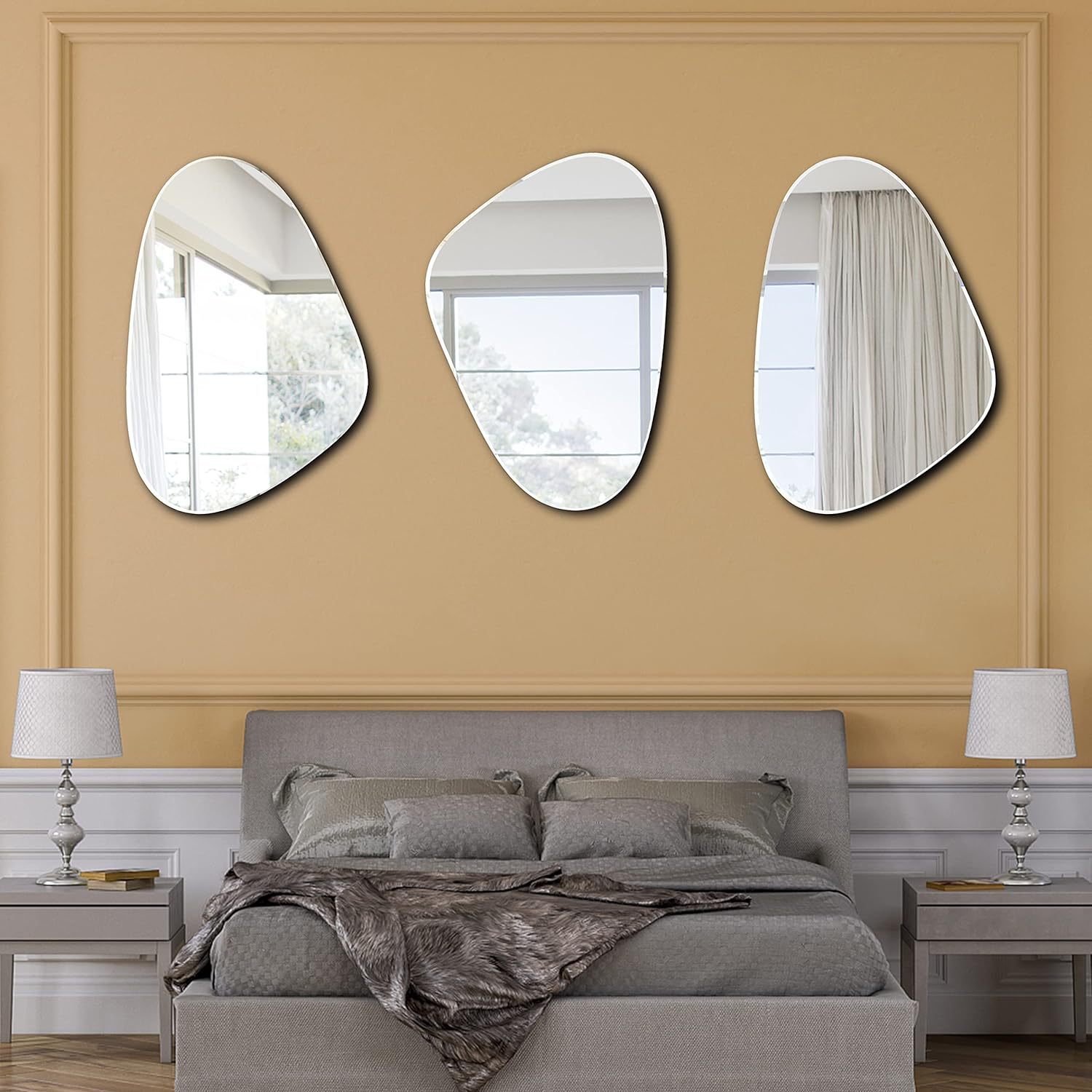 Нестандартное настенное зеркал – обзор и цена Home Goods Bathroom Mirrors