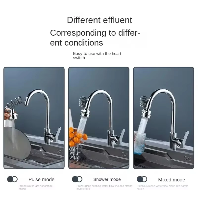 Новый 3-режимный смеситель для – обзор и цена Home Bathroom Water Filter