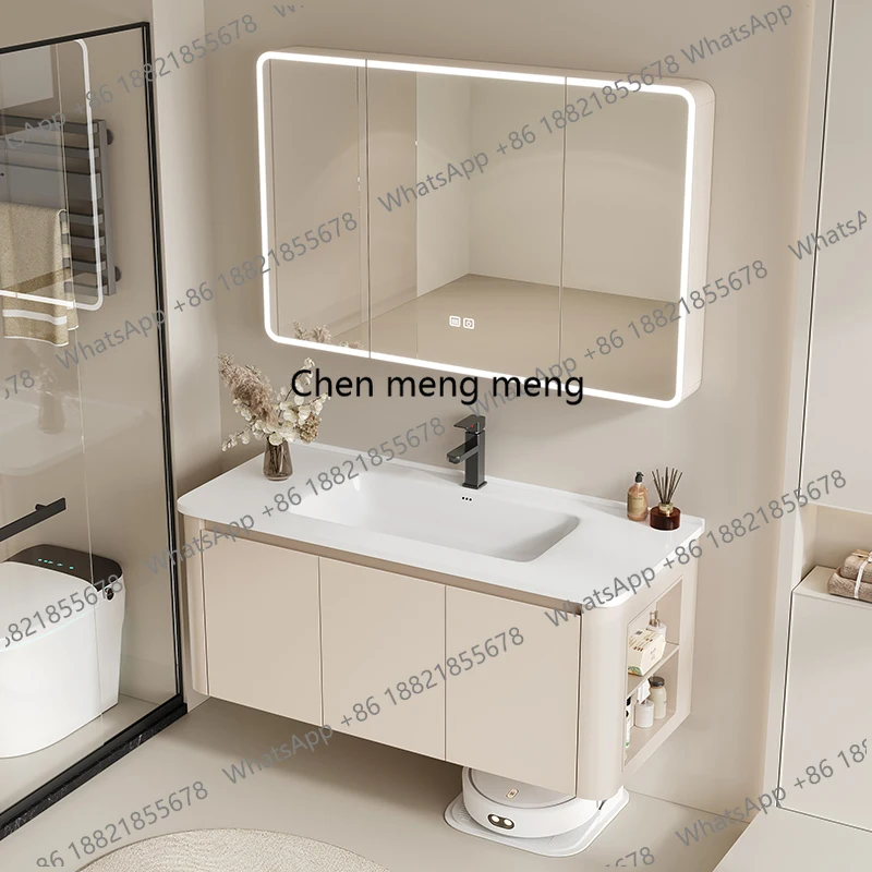 Шкаф для ванной комнаты A50 с  – обзор и цена Home Bathroom Vanity Combo
