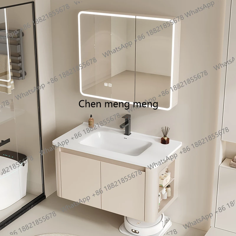 Шкаф для ванной комнаты A50 с  – обзор и цена Home Bathroom Vanity Combo