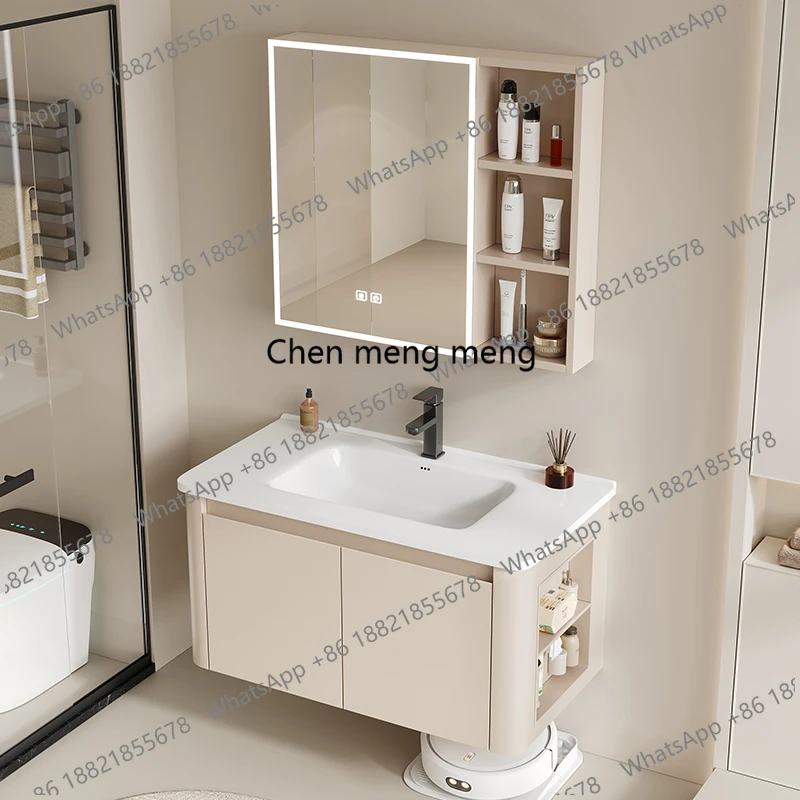 Шкаф для ванной комнаты A50 с  – обзор и цена Home Bathroom Vanity Combo