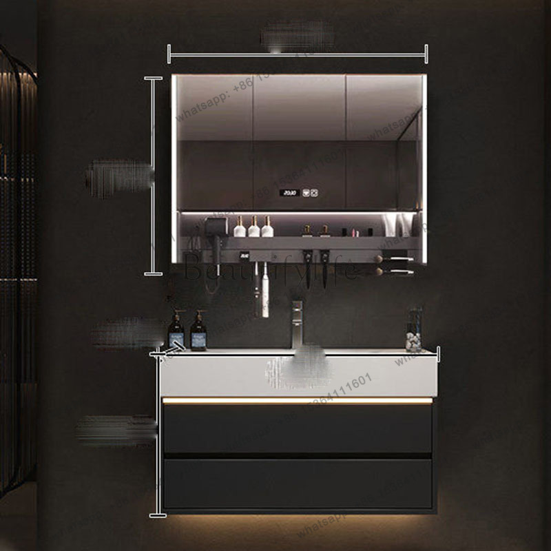 Шкаф YJ Luxury Drawers с бумаж – обзор и цена Home Bathroom Vanity Combo