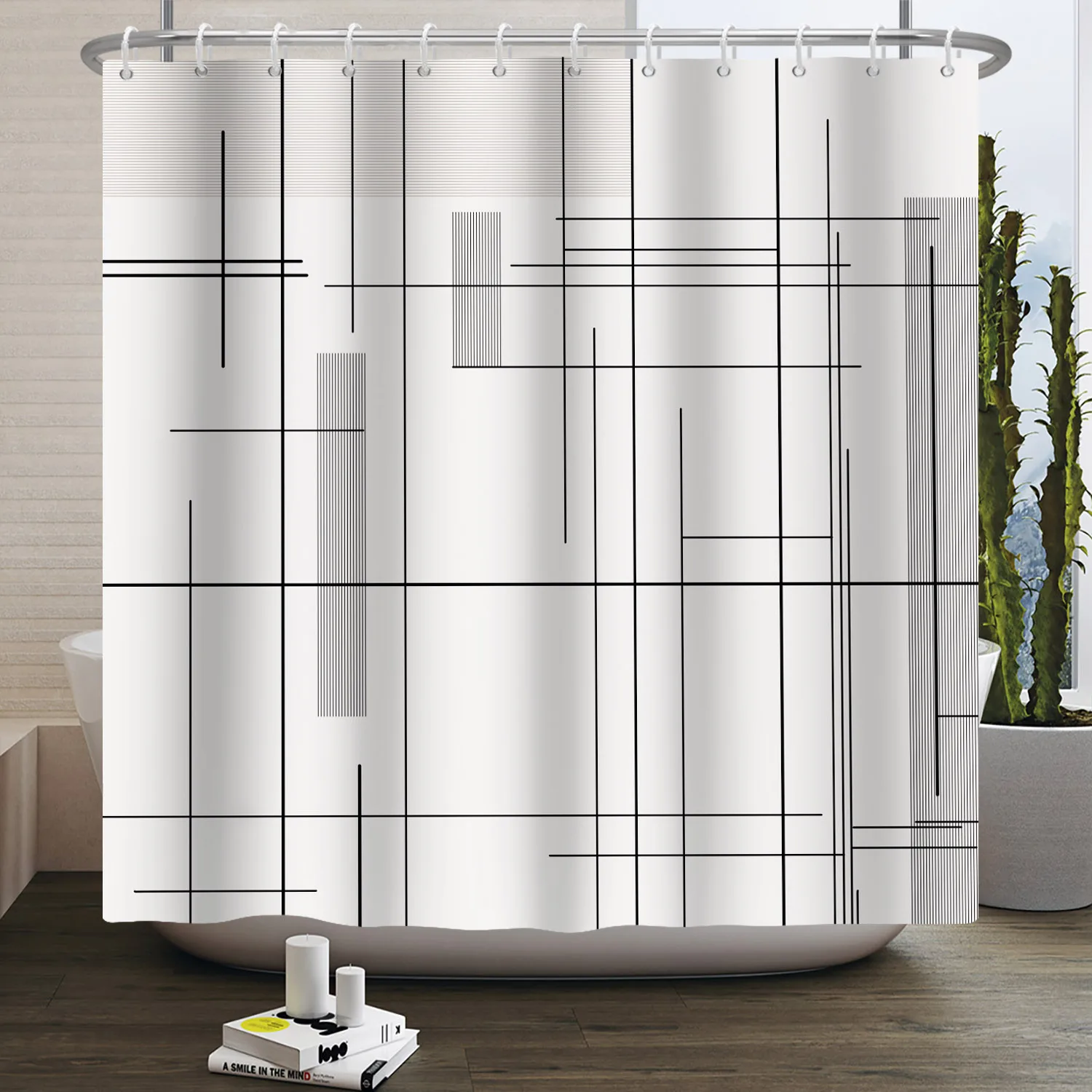 Занавеска для душа с простым у – обзор и цена Home Bathroom Partition